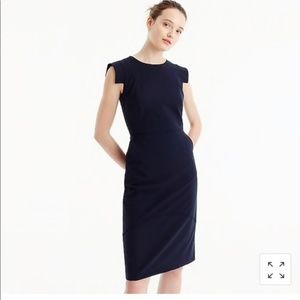 Beautiful Indigo dress from J. Crew (Cover in Navy